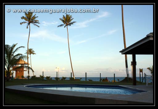 Casa em Guarajuba de frente para o mar 